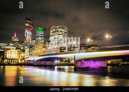 City of London, London Bridge Foto Stock