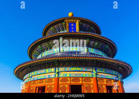 Il Tempio del Cielo di Pechino, Cina Foto Stock