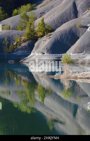 Formazioni rocciose nei Pirenei spagnoli, Spagna, Pirenei, Ordessa Foto Stock