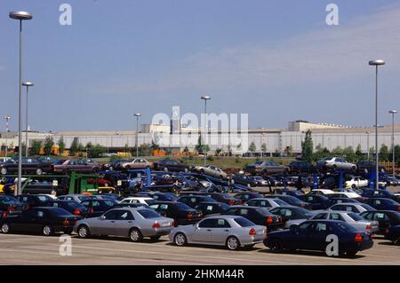 GERMANIA STUTTGART CENTRE VILLE Foto Stock