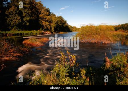 Pittoresco paesaggio autunnale foto della valle di Boyne Foto Stock