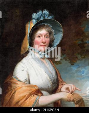 Henrietta Marchant Liston (Sig.ra Robert Liston) di Gilbert Stuart (1755-1828), olio su tela, 1800 Foto Stock