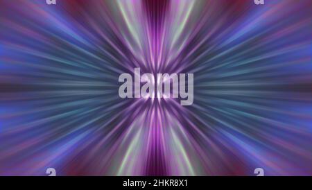 Un'immagine di sfondo astratta multicolore burst. Foto Stock