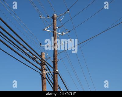 La crescita a North Dallas tende strade, servizio cellulare, nuovi alloggi. Grandi vincitori di costruzioni, arte e ricreazione. Foto Stock