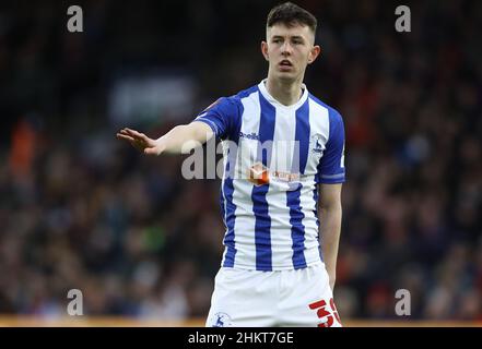 Londra, Inghilterra, 5th febbraio 2022. Joe White di Hartlepool United durante la partita Emirates fa Cup al Selhurst Park, Londra. Il credito d'immagine dovrebbe leggere: Paul Terry / Sportimage Foto Stock