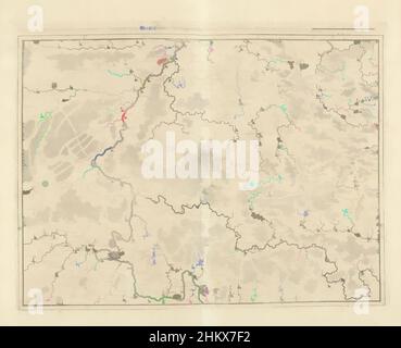 Arte ispirata da MAP della Francia del Nord, 1712, carte particuliere des environs de Philippeville, Charlemont, Marienbourg, Rocroy, Charleville, Mezieres, Sedan, ecc., Mappa della Francia settentrionale con le città di Philippeville, Mariembourg, Rocroi, Charleville-Mézières e Sedan, 1712. Parte di, opere classiche modernizzate da Artotop con un tuffo di modernità. Forme, colore e valore, impatto visivo accattivante sulle emozioni artistiche attraverso la libertà delle opere d'arte in modo contemporaneo. Un messaggio senza tempo che persegue una nuova direzione selvaggiamente creativa. Artisti che si rivolgono al supporto digitale e creano l'NFT Artotop Foto Stock