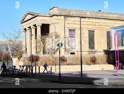 Freud, caffetteria e bar in una ex chiesa di Oxford, Inghilterra. Foto Stock