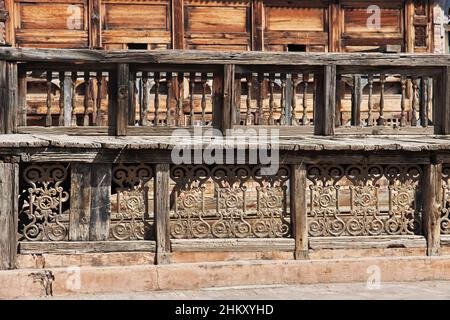 Complesso di casa di Sethi a Haji Camp, Via Sethi a Peshawar, Pakistan Foto Stock