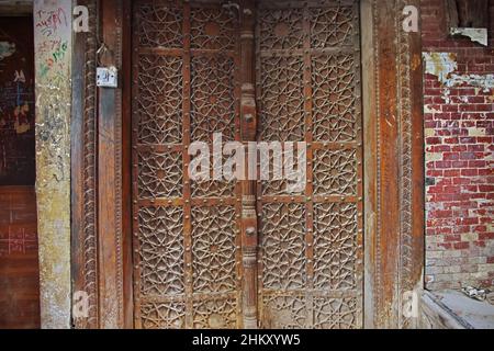 Complesso di casa di Sethi a Haji Camp, Via Sethi a Peshawar, Pakistan Foto Stock