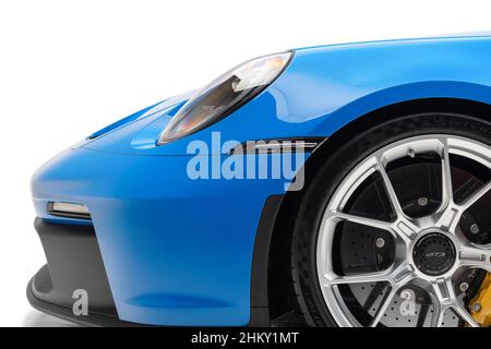 Porsche 992 GT3 Foto Stock