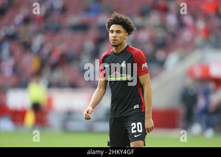 Colonia, Germania. 05th Feb 2022. Bundesliga, giorno di festa 21, 1. FC Koeln - SC Freiburg, guarda avanti. Credit: Juergen Schwarz/Alamy Live News Foto Stock