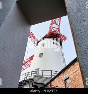 Marsh Mill (1794), Thornton, Lancashire, Regno Unito Foto Stock