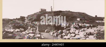 Arte ispirata da Panorama delle rovine di Eleusys, G 46. Panorama delle rovine di Eleusys sulla baia di Salamis (questo è dove i misteri sono stati tenuti)., Grecia (titolo della serie), la fotografia è parte della serie di fotografie della Grecia raccolte da Richard Polak., Athene, Paesi Bassi, opere classiche modernizzate da Artotop con un tuffo di modernità. Forme, colore e valore, impatto visivo accattivante sulle emozioni artistiche attraverso la libertà delle opere d'arte in modo contemporaneo. Un messaggio senza tempo che persegue una nuova direzione selvaggiamente creativa. Artisti che si rivolgono al supporto digitale e creano l'NFT Artotop Foto Stock