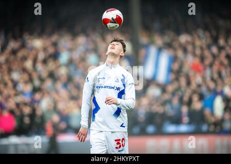 LONDRA, INGHILTERRA - FEBBRAIO 05: Joe White di Hartlepool United durante la partita Emirates fa Cup Fourth Round tra Crystal Palace e Hartlepool Unit Foto Stock