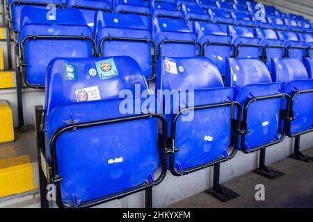 Birmingham, Inghilterra, 6th febbraio Vista generale all'interno dello stadio St. Andrews in vista della partita WSL tra Birmingham City e Leicester City. Gareth Evans/SPP Credit: SPP Sport Press Photo. /Alamy Live News Foto Stock