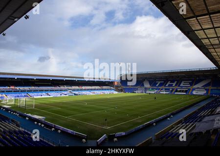 Birmingham, Inghilterra, 6th febbraio Vista generale all'interno dello stadio St. Andrews in vista della partita WSL tra Birmingham City e Leicester City. Gareth Evans/SPP Credit: SPP Sport Press Photo. /Alamy Live News Foto Stock