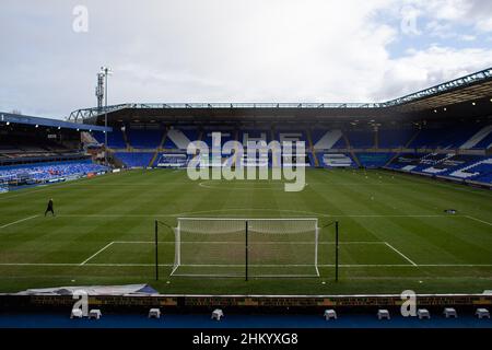 Birmingham, Inghilterra, 6th febbraio Vista generale all'interno dello stadio St. Andrews in vista della partita WSL tra Birmingham City e Leicester City. Gareth Evans/SPP Credit: SPP Sport Press Photo. /Alamy Live News Foto Stock