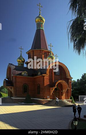 Chiesa ortodossa di San Arcangelo Michele, Altea, Alicante, Spagna Foto Stock