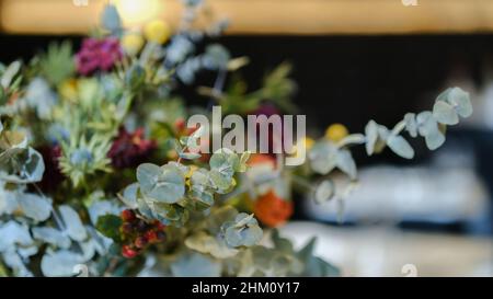 Il ristorante della cappella del Bodmin Jail Hotel Foto Stock