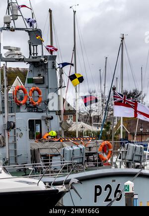 HMS Archer Sovereign Harbour East Sussex Foto Stock