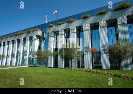 Corte Suprema di Polonia - Varsavia, Polonia Foto Stock