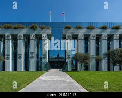 Corte Suprema di Polonia - Varsavia, Polonia Foto Stock