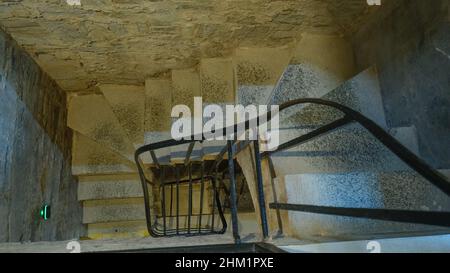 Il ristorante della cappella del Bodmin Jail Hotel Foto Stock