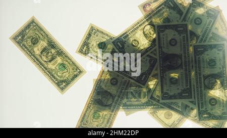 Note del dollaro Foto Stock