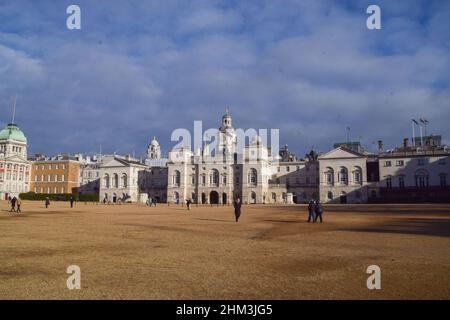 Horse Guards Parade, Londra, Regno Unito 20 gennaio 2022. Crediti: Vuk Valcic / Alamy Foto Stock