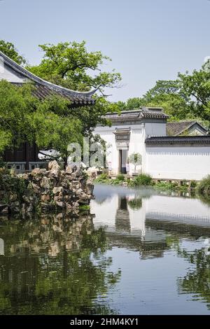 Suzhou Surging Waves Pavilion Foto Stock