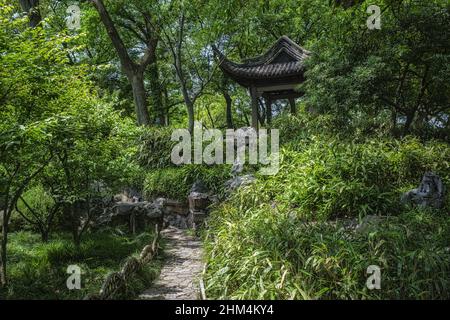 Suzhou Surging Waves Pavilion Foto Stock