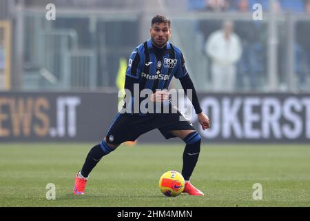 Bergamo, Italia, 6th febbraio 2022. Jose Palomino di Atalanta durante la Serie A allo Stadio Gewiss di Bergamo. Il credito d'immagine dovrebbe essere: Jonathan Moscrop / Sportimage Foto Stock