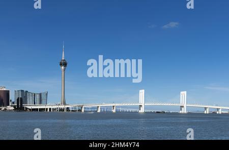 Architettura Macao - Torre di macao Foto Stock