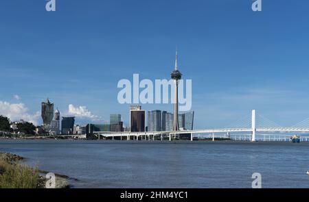 Architettura Macao - Torre di macao Foto Stock