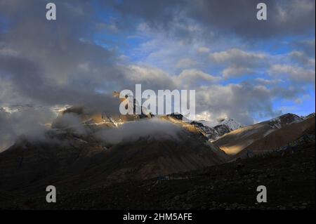 Kangrinboqe Kailash Gangrenboqi Foto Stock