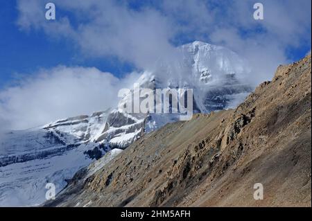 Kanginboqe Kailash Gangrenboqi Foto Stock