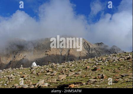 Kanginboqe Kailash Gangrenboqi Foto Stock