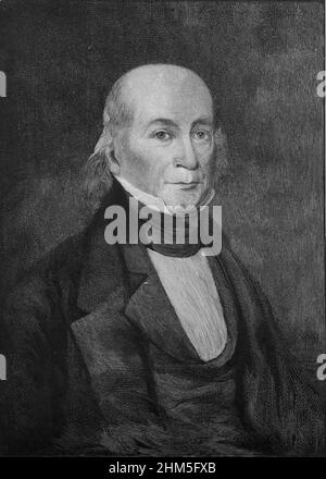 Gerard Troost (1776-11850), geologo e filosofo naturale olandese Foto Stock