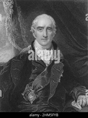 Richard Colley Wellesley, Marquis Wellesley (1760-1842), statista inglese irlandese Foto Stock