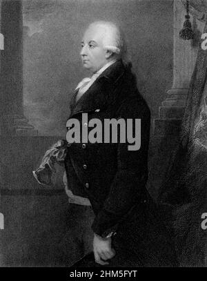 John Ker, 3rd Duca di Roxburghe (1740-1804) cortigiano britannico e collezionista di libri. Foto Stock