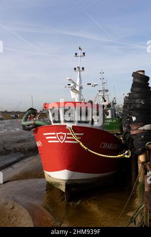 Leigh-on-Sea situato sul lato settentrionale dell'estuario del Tamigi, Essex, Inghilterra, Regno Unito Foto Stock