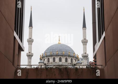 Moschea di Nusretiye a Karakoy, Istanbul, Turchia Foto Stock