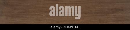 Panorama Long Banner Weathered legno Deep Brown colori trama sfondo Foto Stock