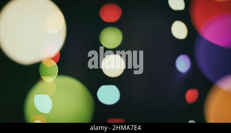 Sfondo di natale astratto. Sfondo di Natale scintillante. Sfondo giallo natale glitter sfondo natale. Foto Stock