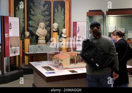 Galleria di Roma al Penn Museum.University of Pennsylvania.Philadelphia.Pennsylvania.USA Foto Stock