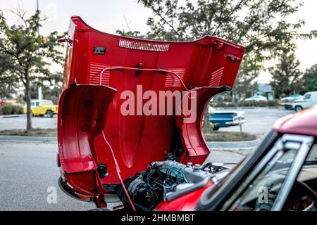 Vettura sportiva britannica d'epoca Foto Stock