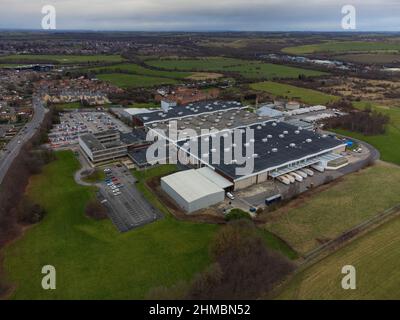 MR. Kipling Cake Factory, Premier Foods, Carlton Bakery, Fish Dam Lane, Carlton, Barnsley, South Yorkshire, Regno Unito. Foto Stock