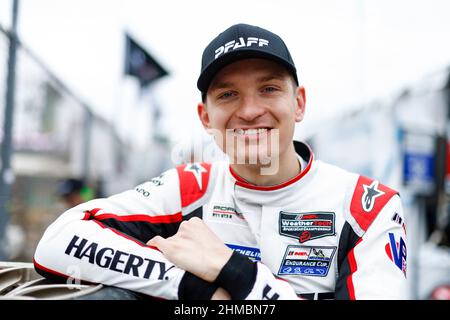 Daytona, Vereinigte Staaten. 27th Jan 2022. Mathieu Jaminet (F), Pfaff Motorsports Credit: dpa/Alamy Live News Foto Stock