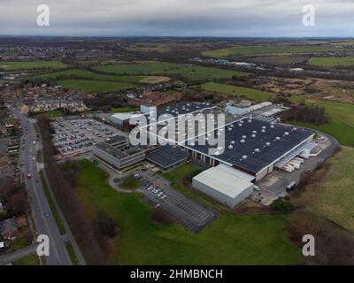 MR. Kipling Cake Factory, Premier Foods, Carlton Bakery, Fish Dam Lane, Carlton, Barnsley, South Yorkshire, Regno Unito. Foto Stock