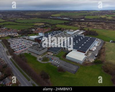 MR. Kipling Cake Factory, Premier Foods, Carlton Bakery, Fish Dam Lane, Carlton, Barnsley, South Yorkshire, Regno Unito. Foto Stock